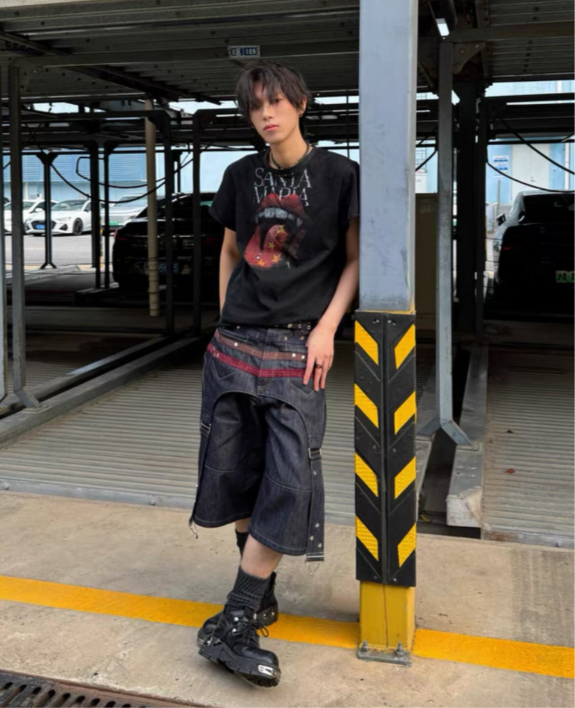 DND4DES Denim Half pants