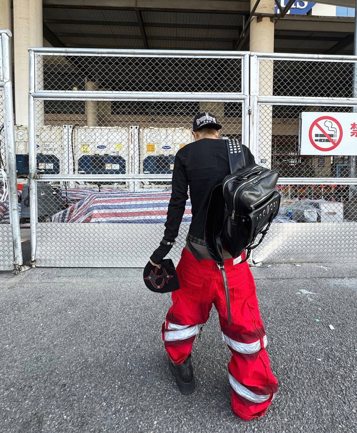 REBEL WAVE Back Cross Long Sleeve