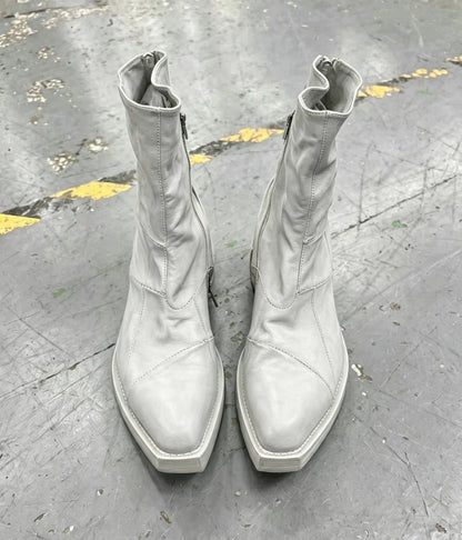 Leather Engineer Boots