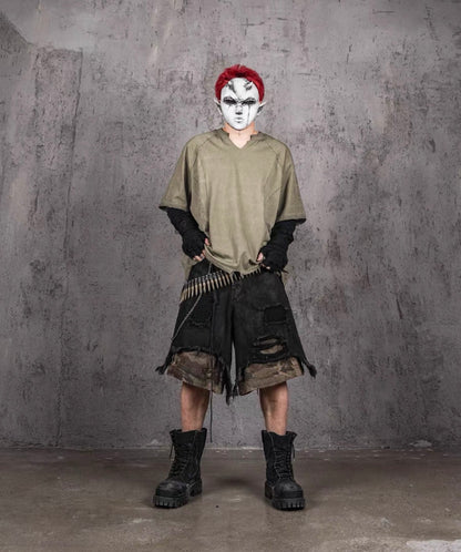 UNDERWATE Camo half pants