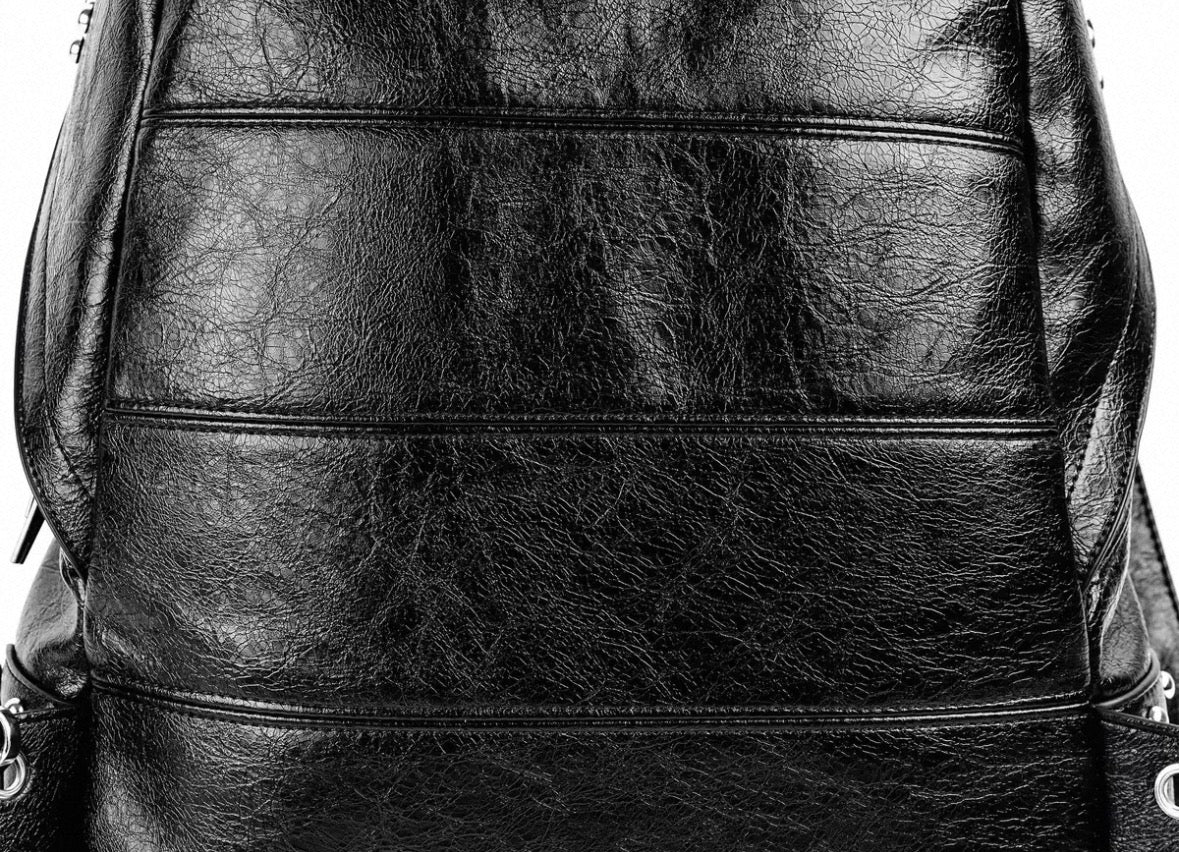 REBEL WAVE PU Lether Cross Back Pack