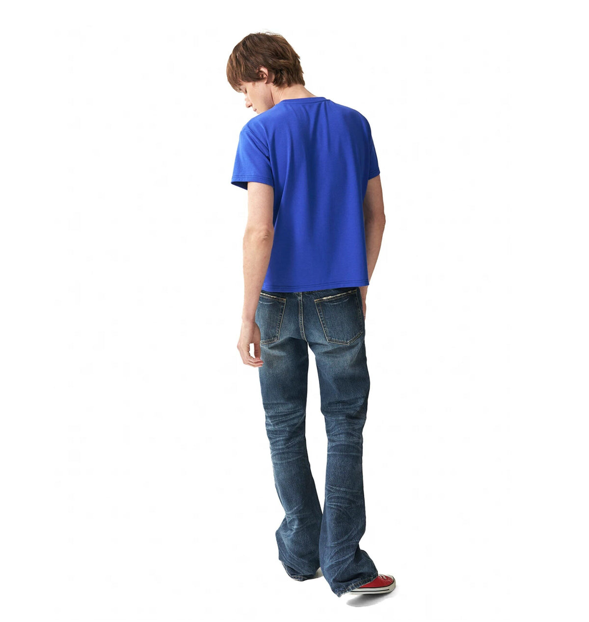Vintage Washed Slim Fit Jeans