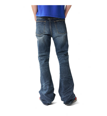 Vintage Washed Slim Fit Jeans