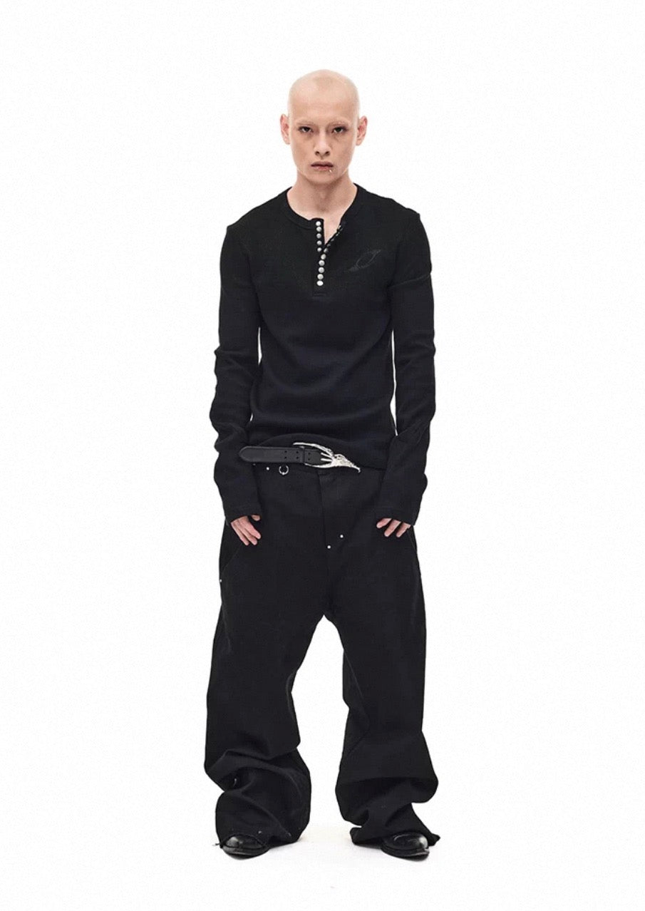 WHISTLEHUNTER Slimfit Cotton Long Sleeve