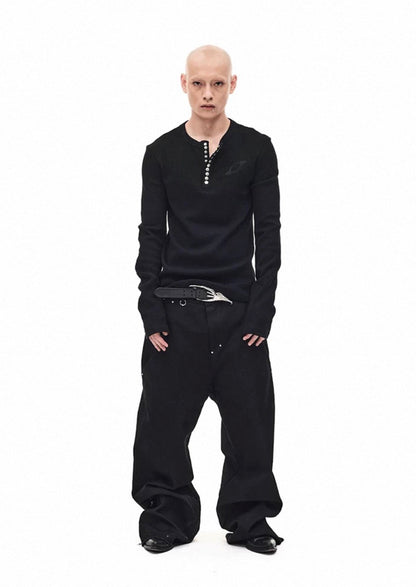 WHISTLEHUNTER Slimfit Cotton Long Sleeve