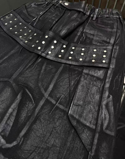 DISASK Belt black pants