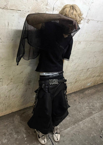 ATANOTHINGNESS Long half pants