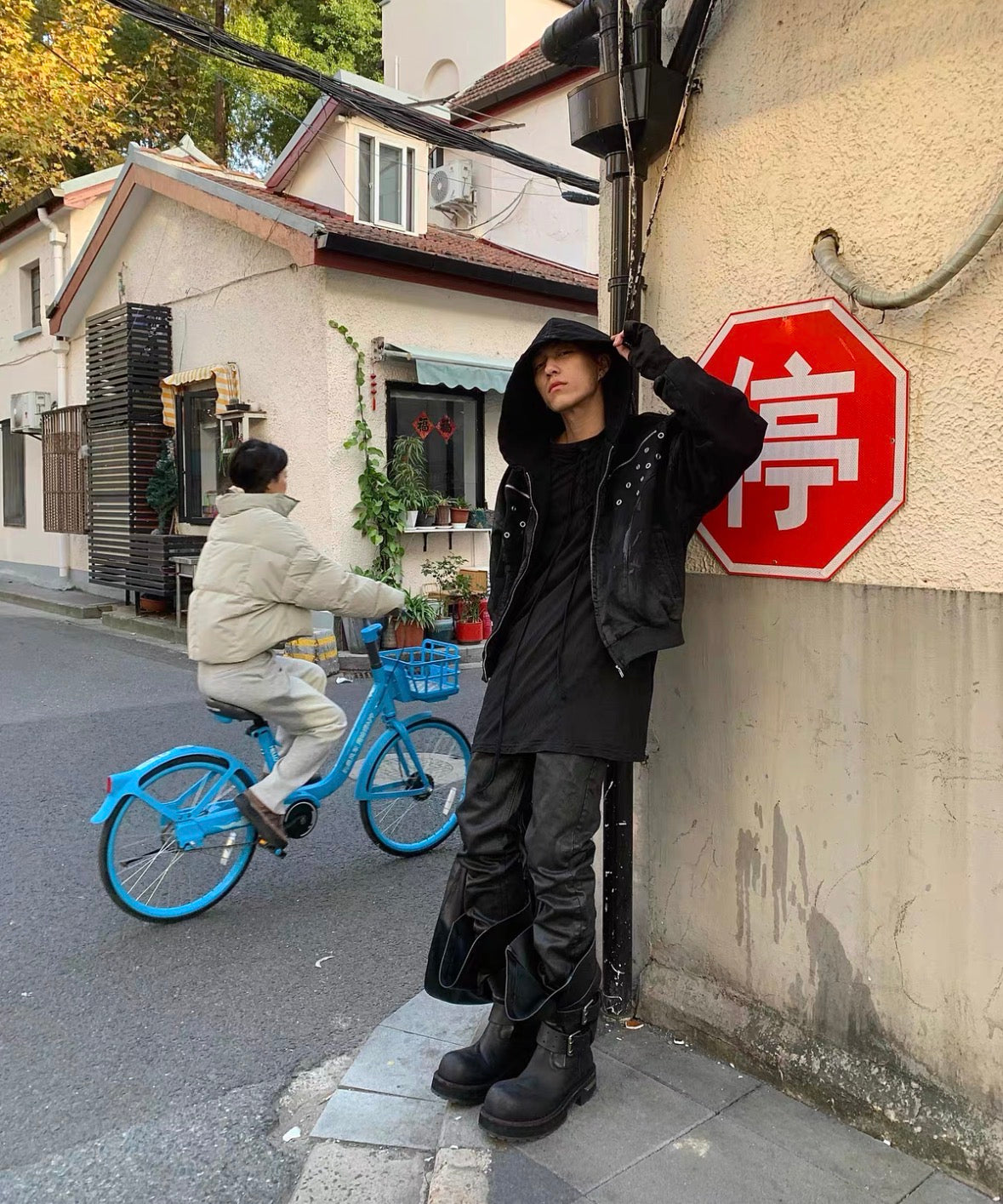 TH4SWE Washed Parker