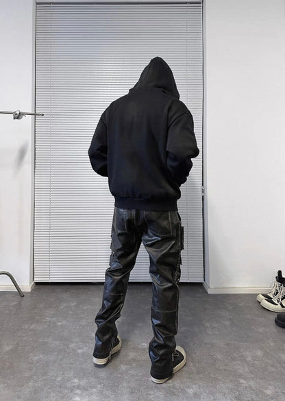 EVI GAZER Black poket pants