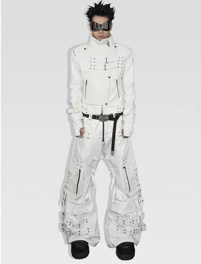 Silver Moon Rider Leather Jacket
