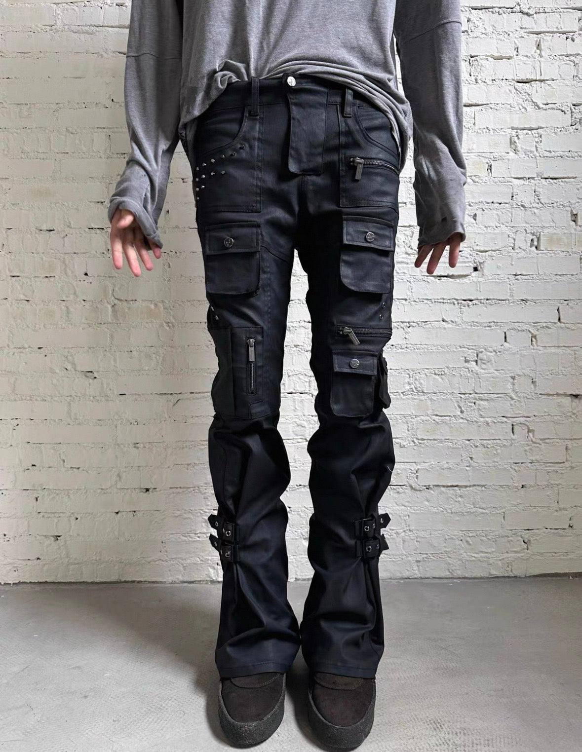 FROMTHEISLAND Cargo Flare Pants