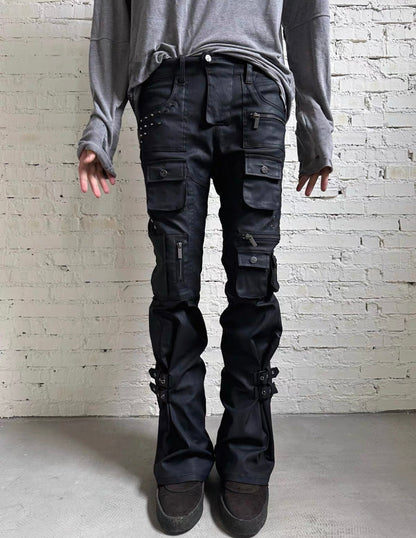 FROMTHEISLAND Cargo Flare Pants