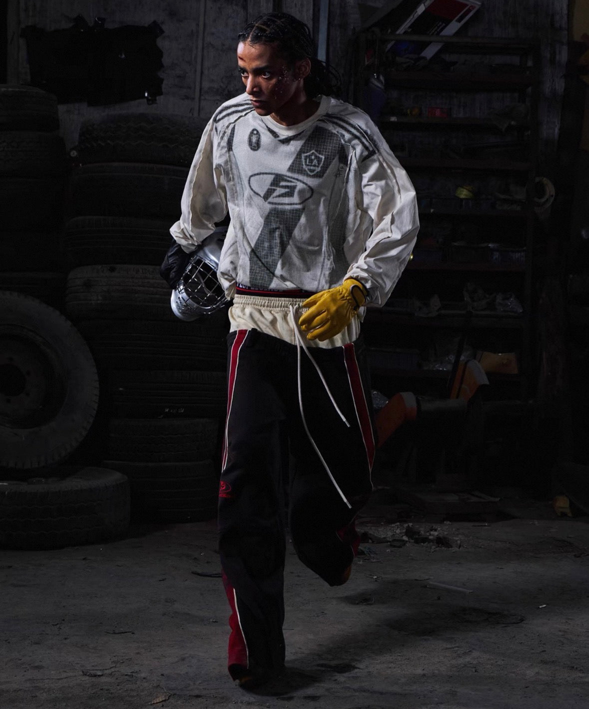 PEOPLESENSE Mesh racing shirt