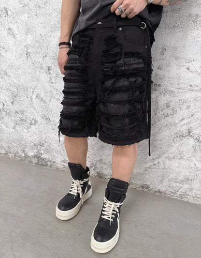 EPOWER Damage Half Pants