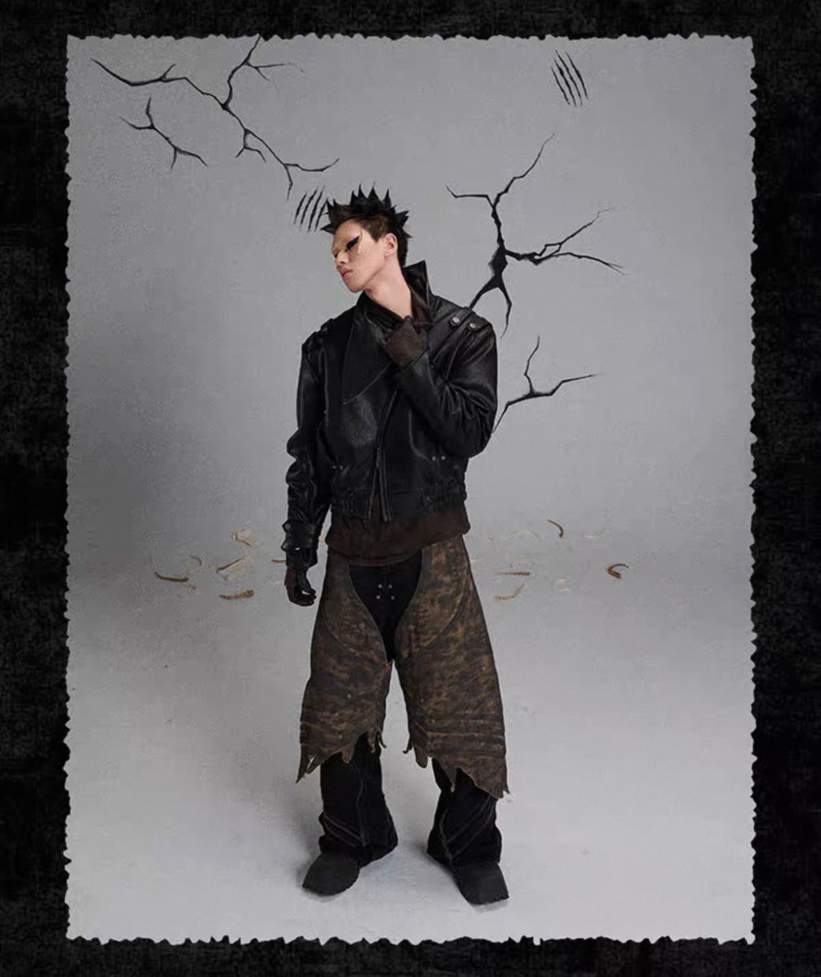 FLYERRER PU Leather Jacket