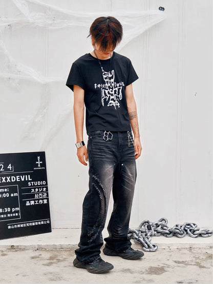 SEXXDEVIL Ear Flare Pants