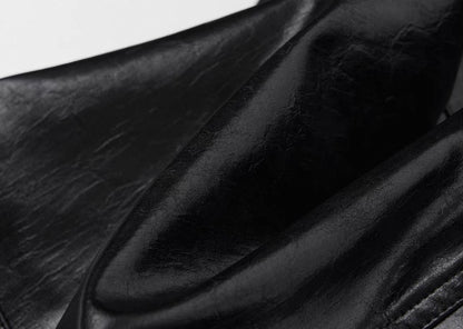 SGWCULT Studs PU leather Pants