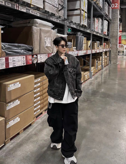 EODUP Wash Denim Jacket