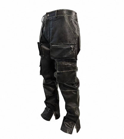 EVI GAZER Black poket pants