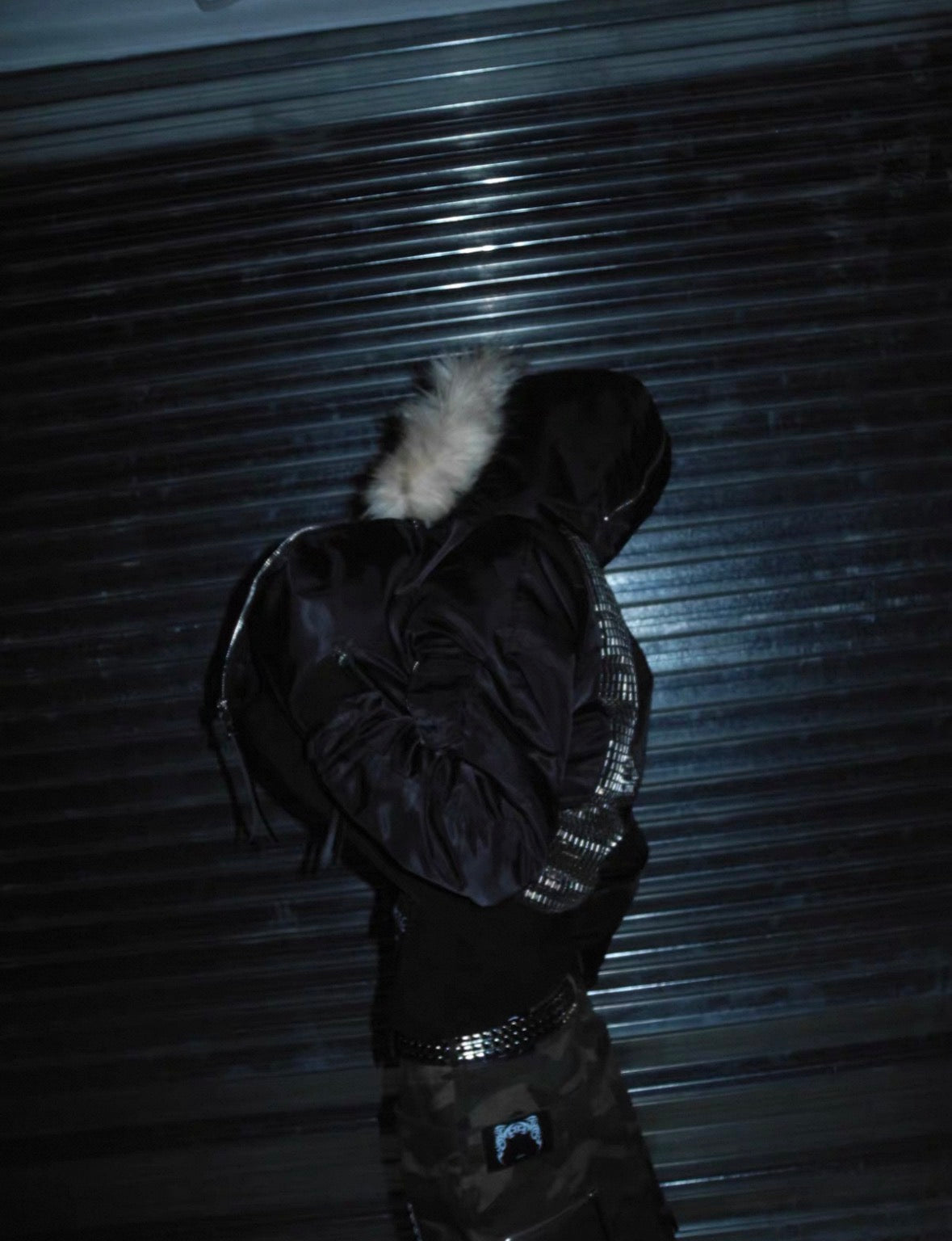 UCAN'TBELIKEME Studs Far Jacket