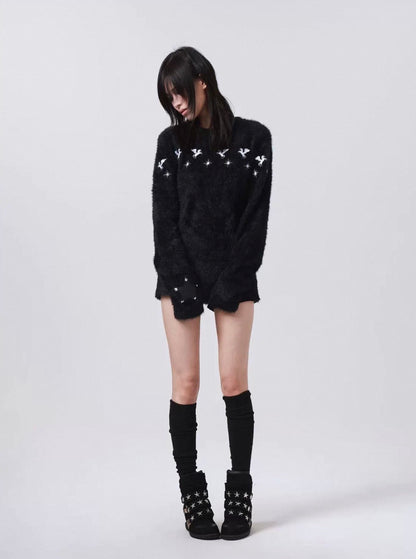 Vintage Leopard Platform Sneakers