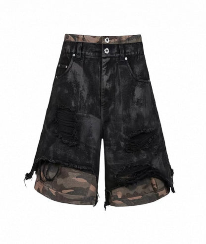 UNDERWATE Camo half pants