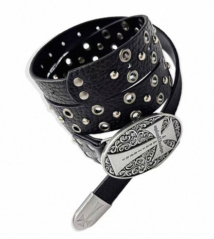 ATANOTHINGNESS Cross buckle belt