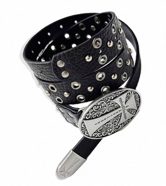 ATANOTHINGNESS Cross buckle belt