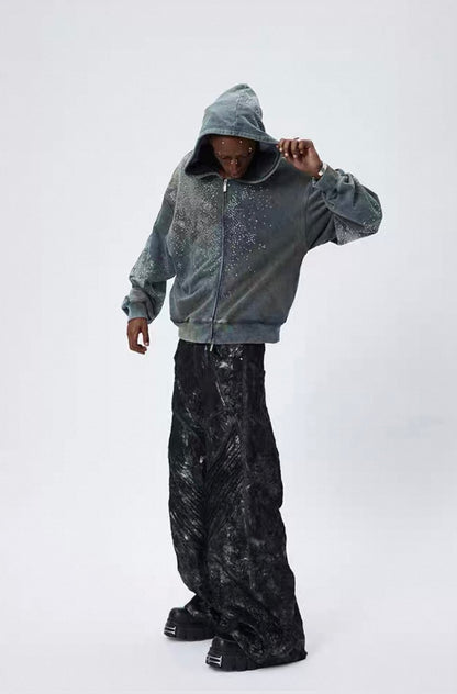 DND4DES PU Leather Baggy Pants