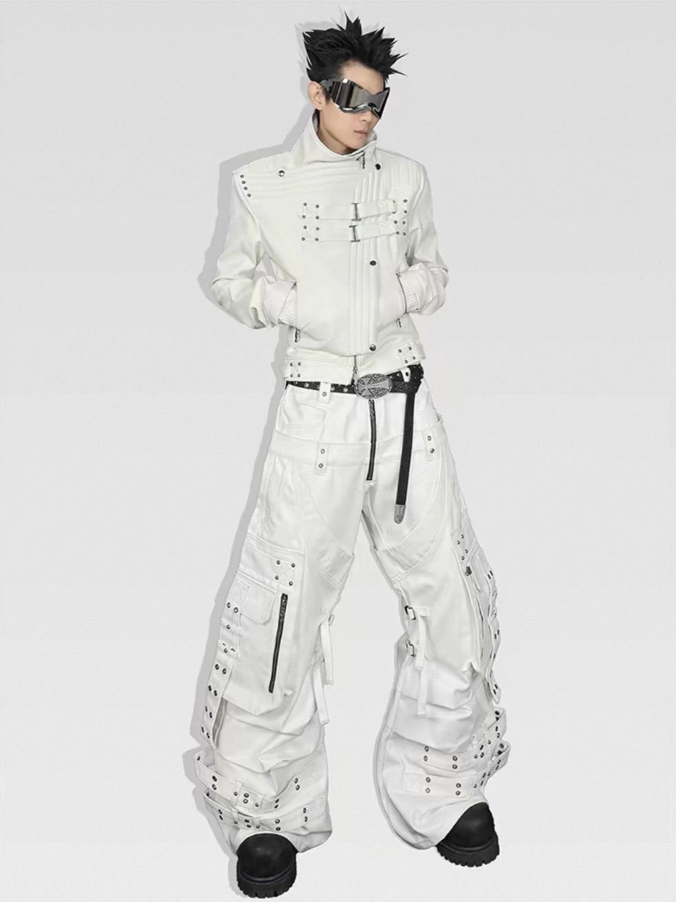 Silver Moon Rider Leather Jacket
