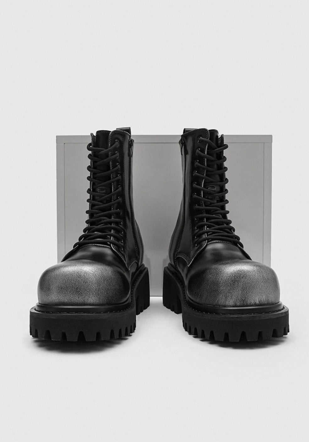 SELFISH PU Lether Platform Boots