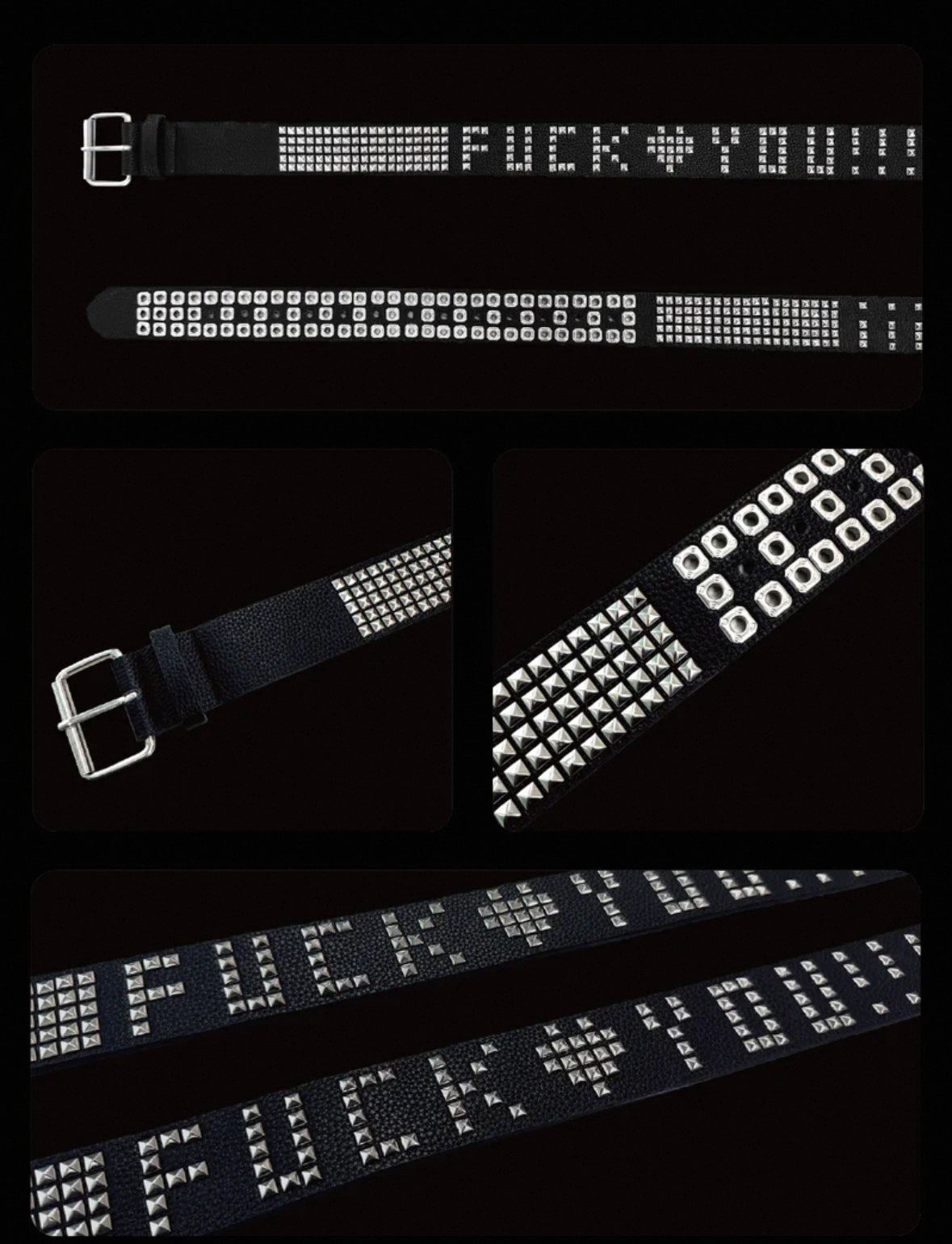 99CLUB Fxxk You Belt