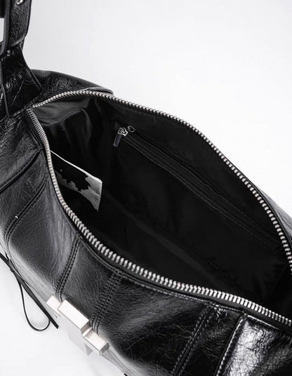 REBELWAVE PU Lether Cross Bag