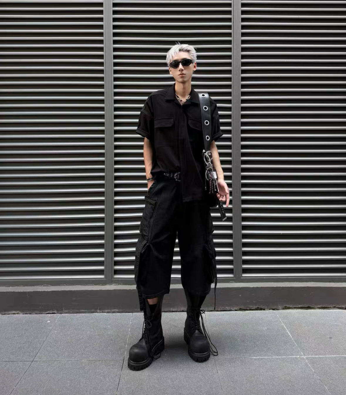 EODUP Long Half Pants