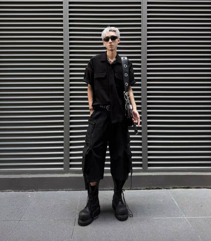 EODUP Long Half Pants