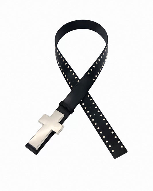 SELFISH SELECT PU leather cross Belt