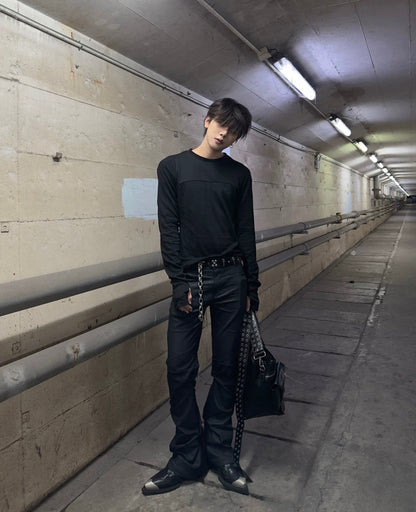 REBEL WAVE Back Cross Long Sleeve