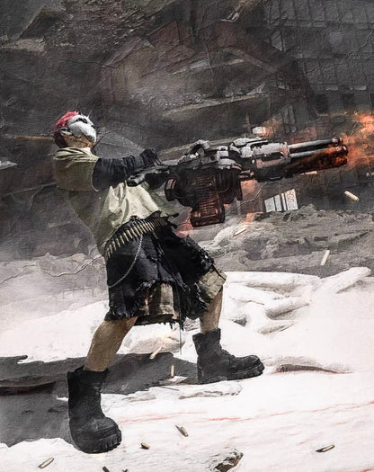 UNDERWATE Camo half pants