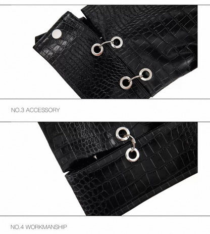 STARTEXCEEDEND PU Leather   Jacket