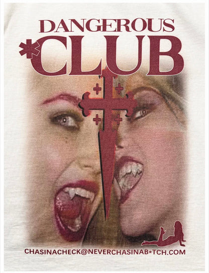 RYE CHASIN Dangerous club T-shirt