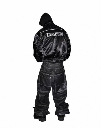 LOSECONTROLEDGE Lettering Jacket