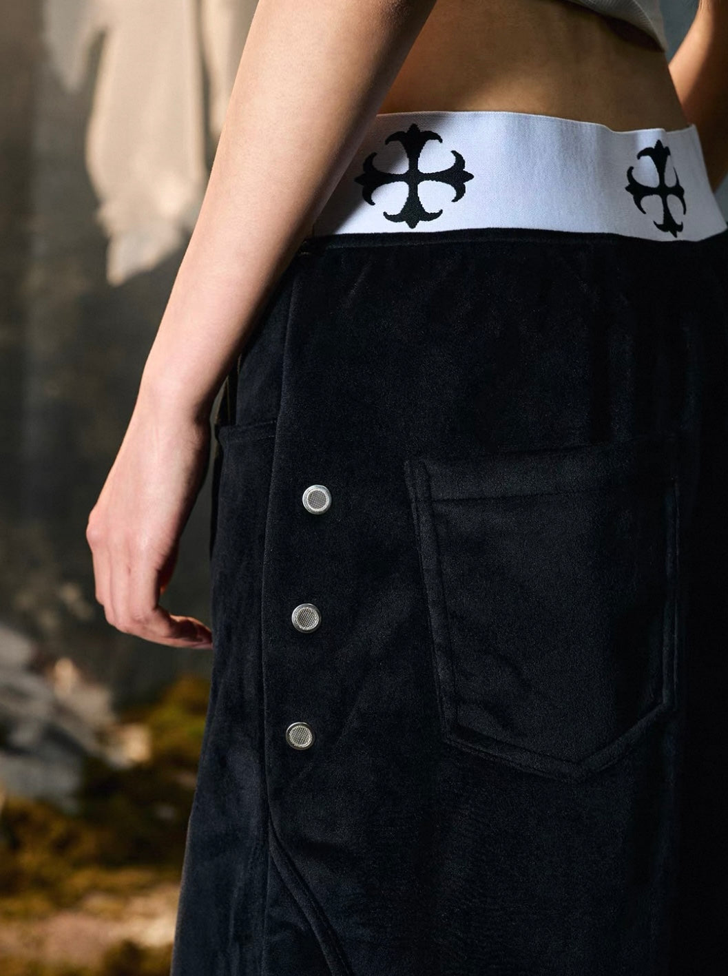 PAIKI Double Waist Pants