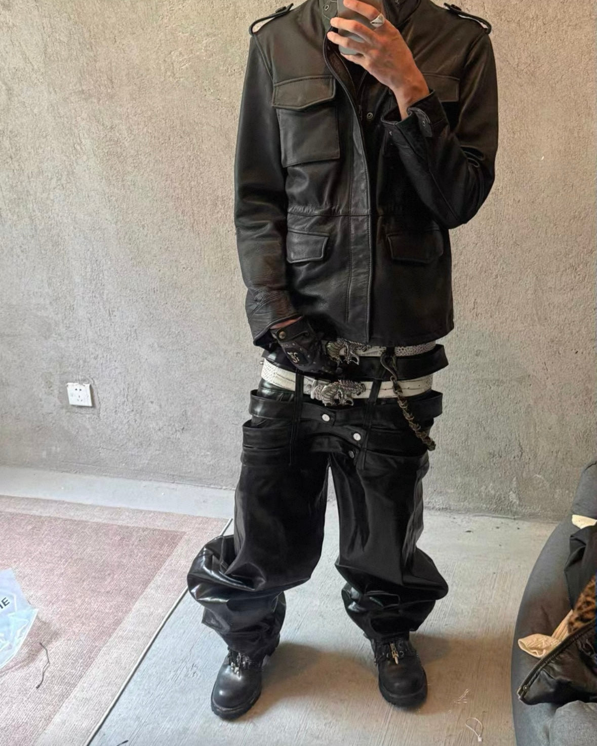 REBEL WAVE Waist Pants