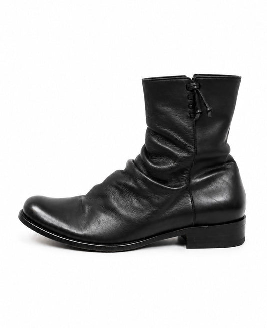 Vintage Washed Mid Boots
