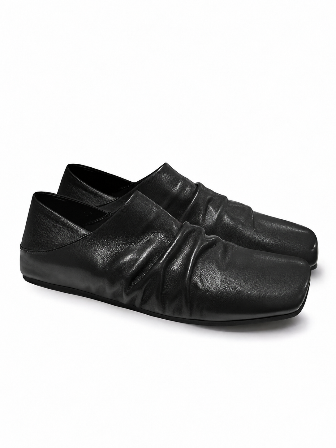 Cowhide Leather Slipper