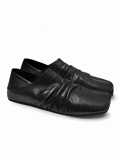 Cowhide Leather Slipper