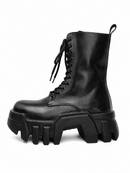 Platform Combat Boots