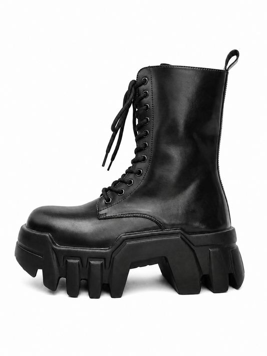 Platform Combat Boots