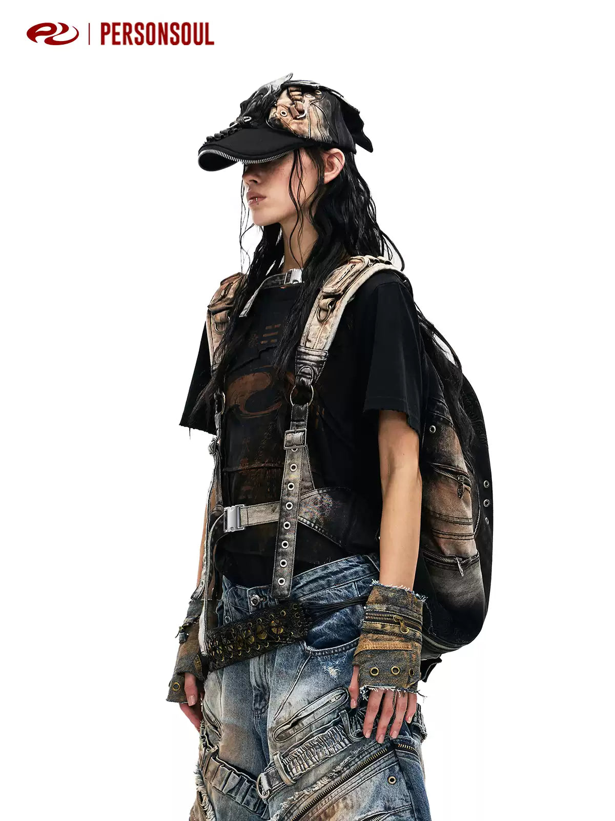 Spine Armor Sculptural Backpack