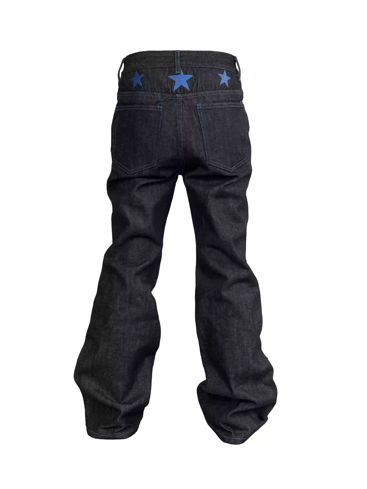 Floral Embroidered Straight Leg Jeans